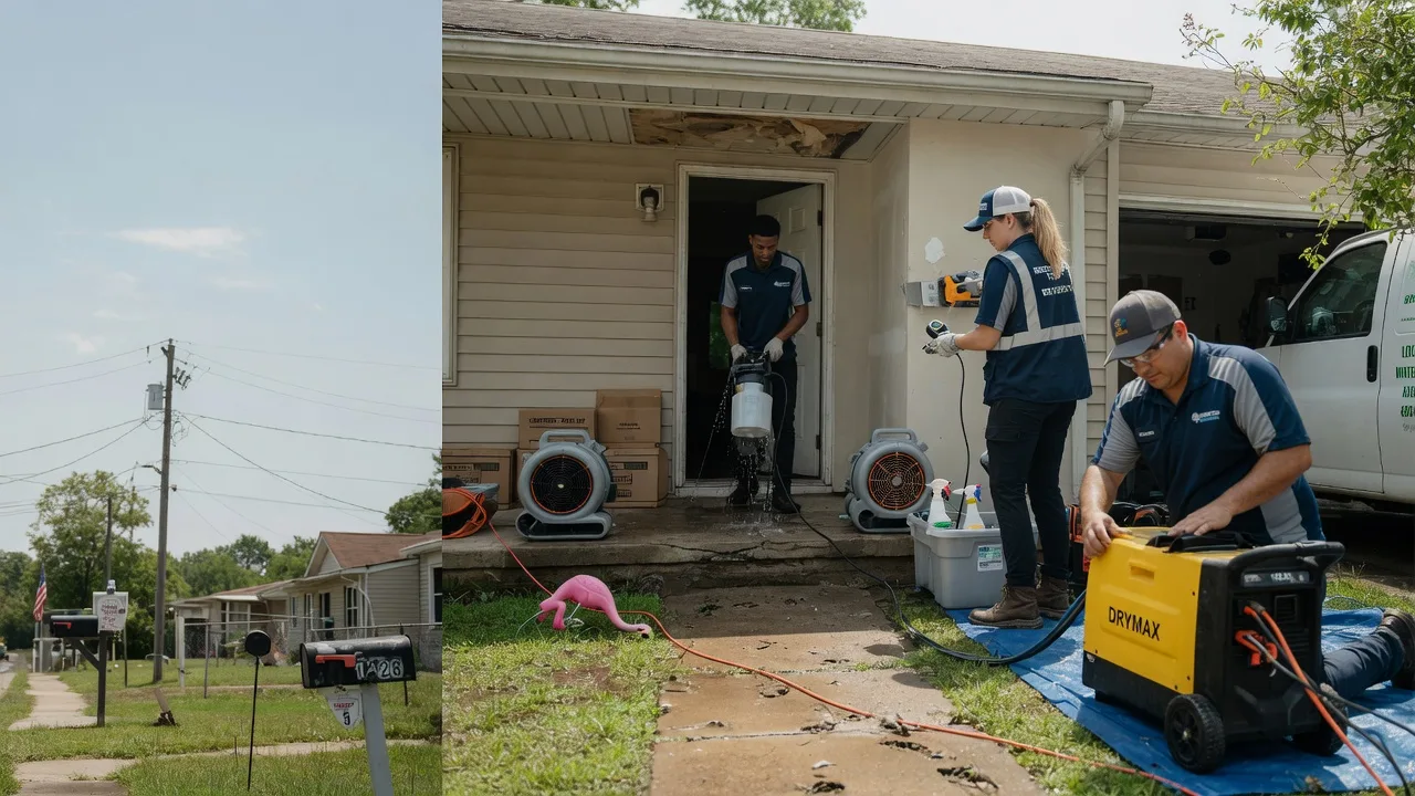 Storm Damage Water Removal in Lakeville, OH near me